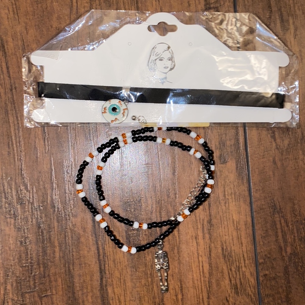 Halloween Themed Choker Set of 2